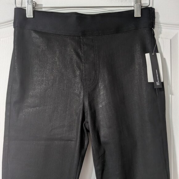 J Brand | Dellah High Rise Black Denim Legging In Fearful - Picture 10 of 15